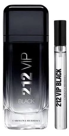 Carolina Herrera 212 Vip Black Подаръчен комплект за мъже