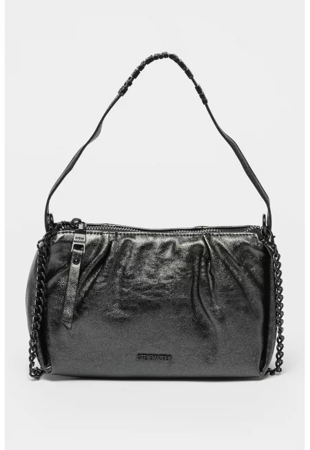 Чанта за рамо Era от еко кожа - Черен