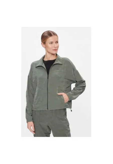 Дамска блуза -  303750794 - Полиестер - Зелен