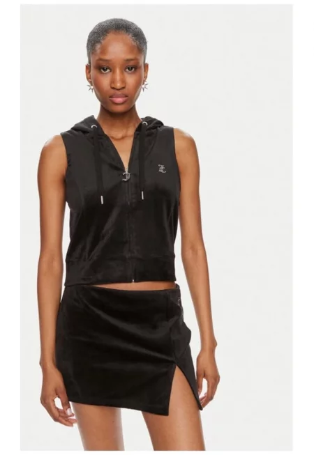 Дамска блуза -  96775 - Черна - Полиестер