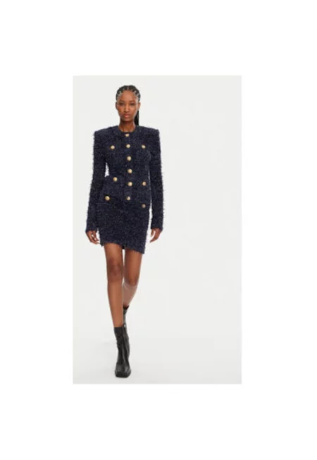 Дамска блуза  DF0SK249KH74 - Полиамид/Вискоза - 38 EU - Тъмносин