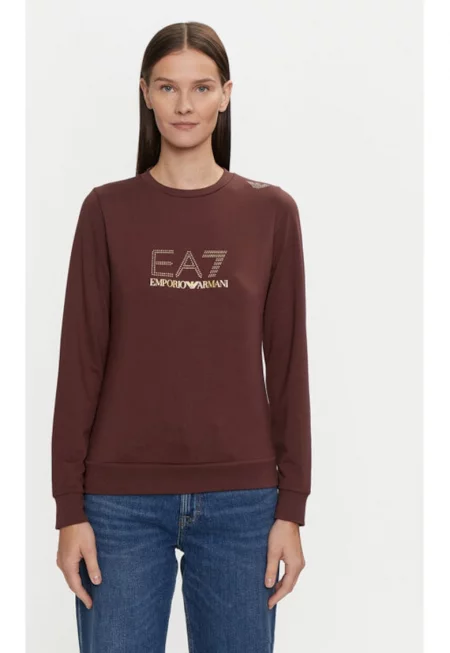 Дамска блуза - Emporio Armani  303962760 - Полиестер/Вискоза - Кафяв - Кафяв