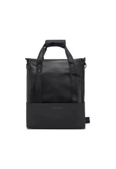 Дамска чанта  черна - изработена от пластмаса