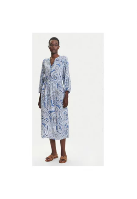 Дамска риза  13002020 - Вискоза - 44 EU - Синя