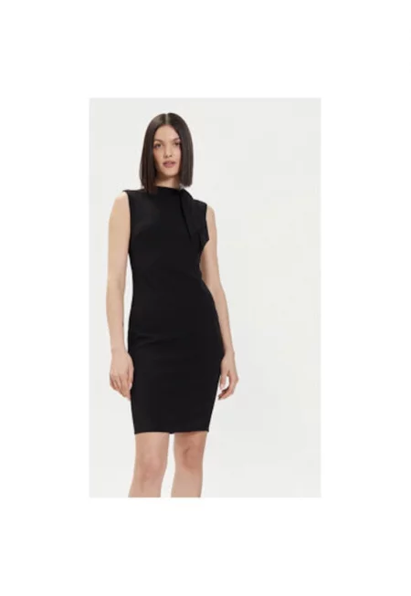 Дамска рокля - Ринасименто - 304300844 - Полиестер - Черен