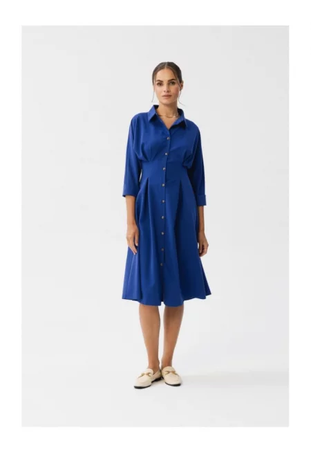 Дамска рокля-риза -  Camedes - метличина -