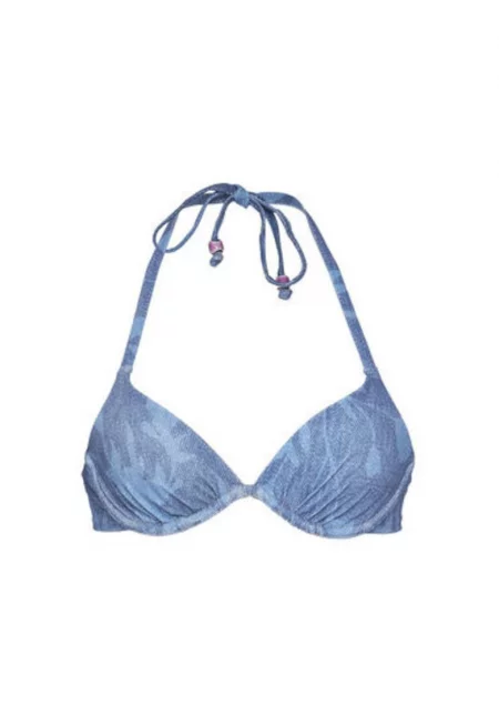 Дамски бански сутиен  C22JMA A18 - Полиамид/Еластан - Син - Син