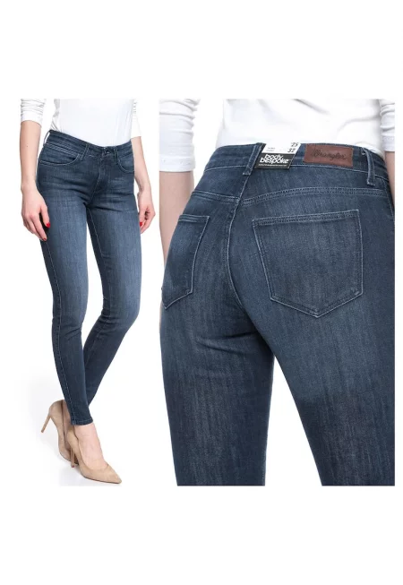 Дамски дънки -  Skinny - 11079-185 - Памук - Дълги - Petite - Дънкови - W25-L32 US - Сини