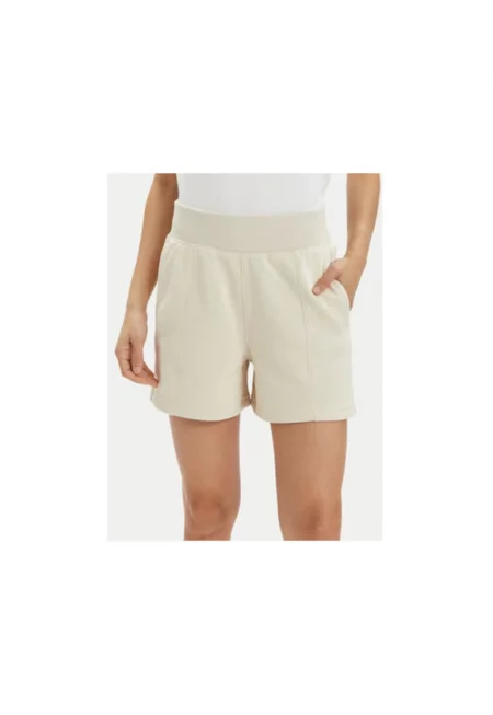 Дамски къси панталони -  303384791 - Памук/Полиестер - Бял - Бял