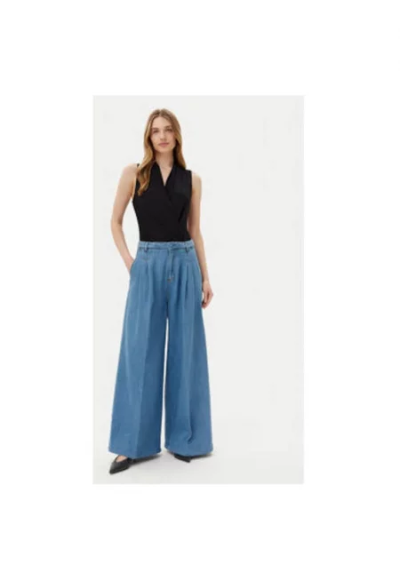 Дамски панталон  GPP25392JE - памук - син - Син
