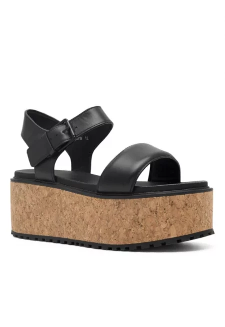 Дамски сандали -  5904862844923 - Черни - Естествена кожа - Черен