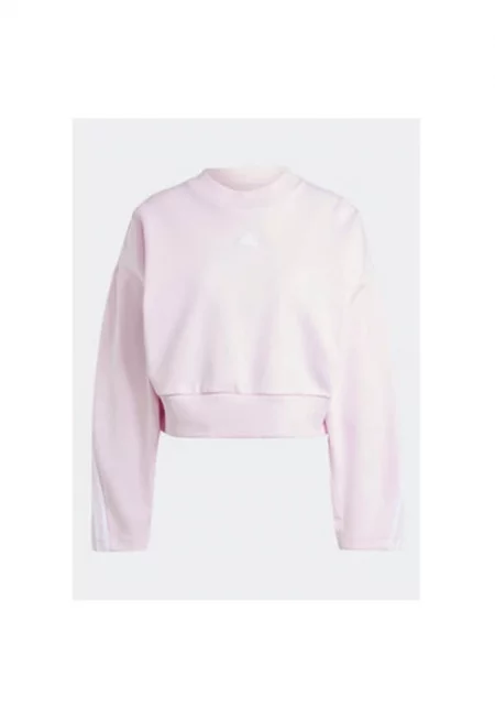 Дамски суитшърт  Памук/Рециклиран полиестер - Розов