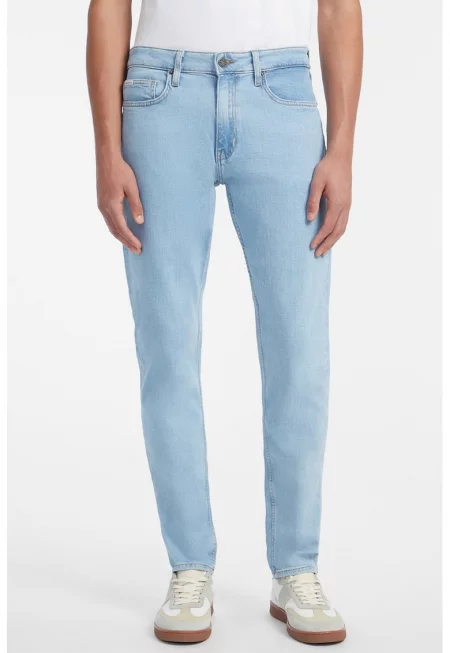 Дънки със стеснен крачол - Светлосин