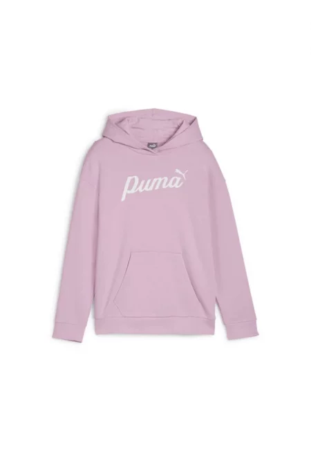 Детска качулка -  ESS BLOSSOM Hoodie G - лилаво - памук - полиестер