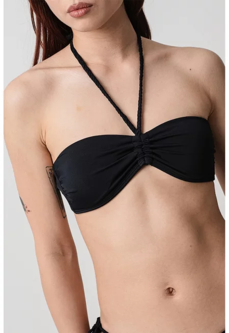 Горен халтер бански - Черен