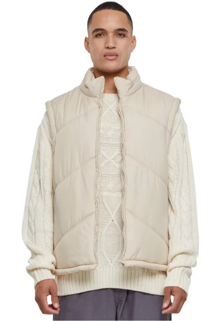 Капитониран елек с цип