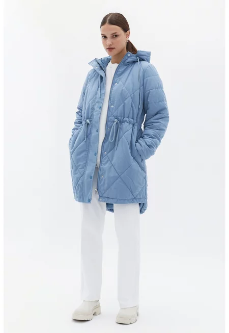 Капитонирано зимно яке - Светлосин