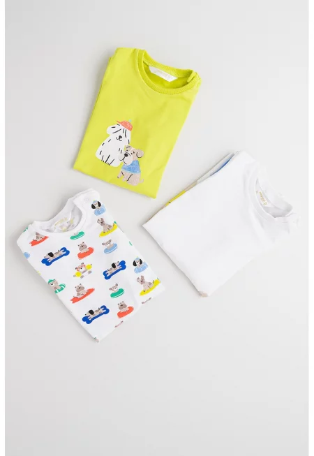 Къс гащеризон с принт