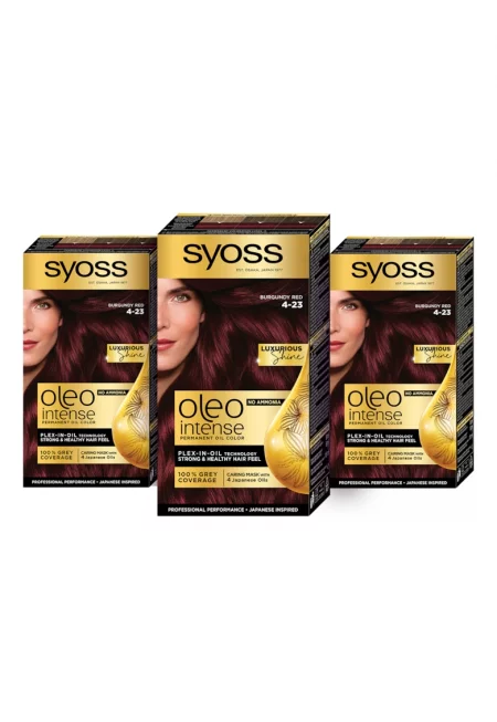 Комплект: 3 x Перманентни бои за коса без амоняк  Color Oleo Intense - 7-58 Cool beige blond - 115 мл