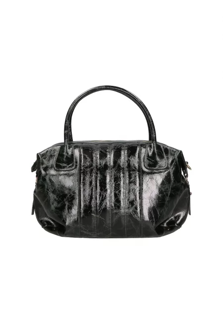 Кожена чанта с отделяща се презрамка