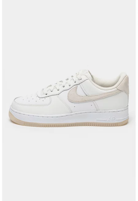 Кожени маратонки Air Force 1 с перфорации