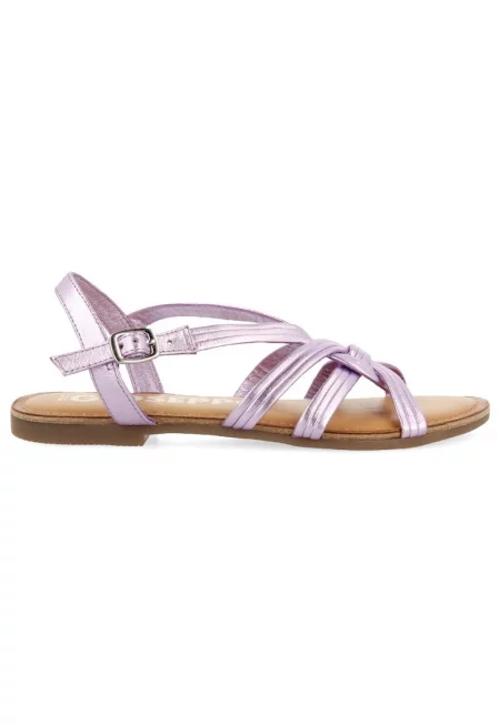 Кожени сандали Golaj - Лилав