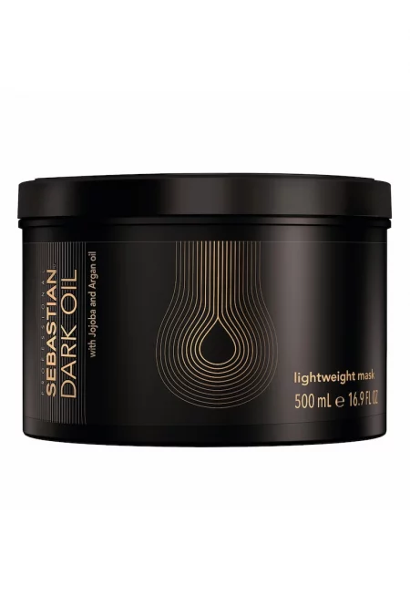 Маска за хидратация и блясък на коса  Dark Oil с лека формула