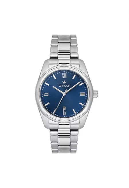 Мъжки часовник  WWG209701 - метална каишка - син циферблат - 41x41 мм - водоустойчив на 5 ATM