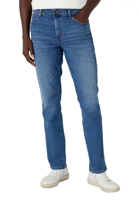 Мъжки дънки W12SYJZ99 -  Памук - Син