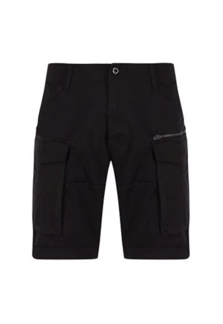 Мъжки къси панталони G Star Raw - D08566-5126 - памук - черен