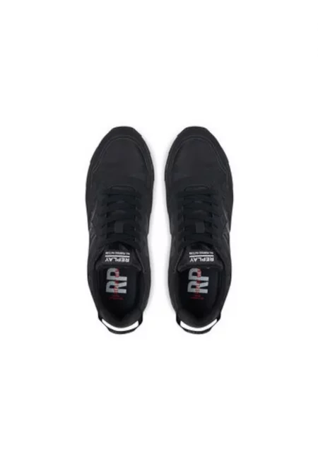 Мъжки спортни обувки - GMS68 .000.C0096T -  Текстил - Черни