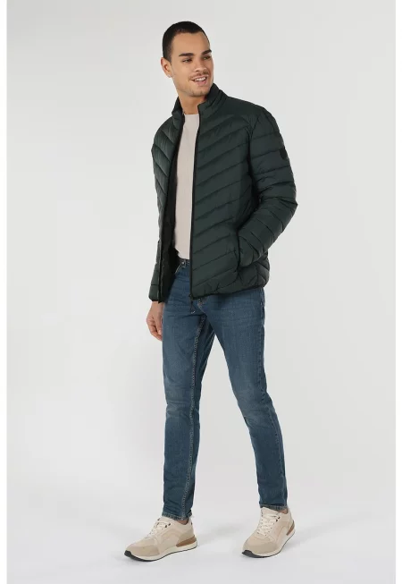 Олекотено капитонирано зимно яке