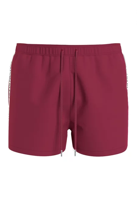 Плувни шорти със странични ленти с лога