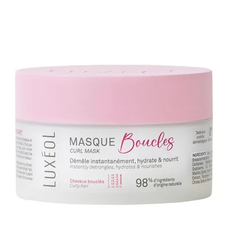 Подхранваща маска за къдрава коса – Без силикони, 200 ml