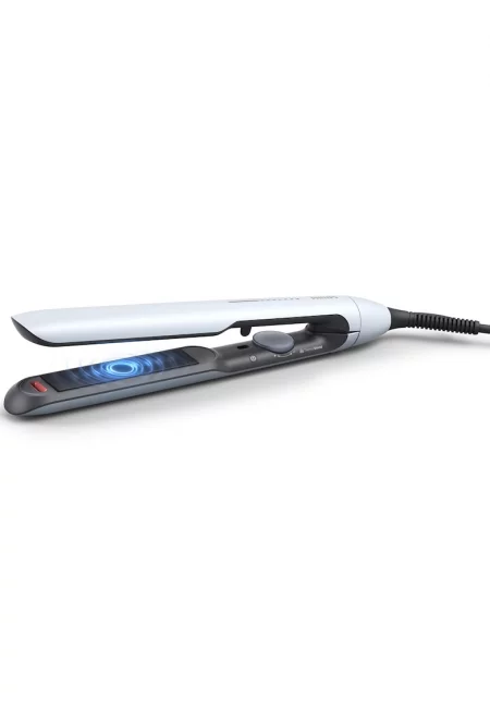 Преса за коса  Prestige BHS520/00 - ThermoShield технология - Плочи с арганово масло - 230 ° C - Йонна грижа - 12 температурни настройки - Термоустойчив капак