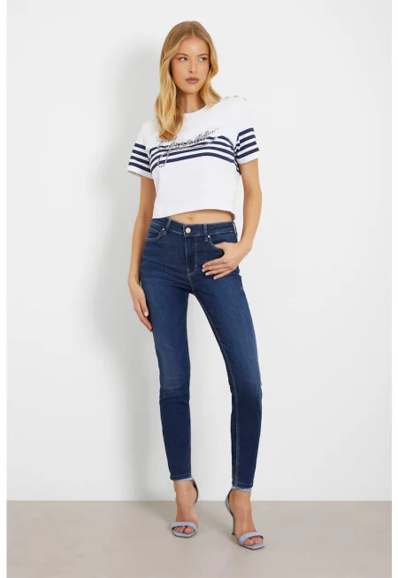 Скини дънки 1981 с висока талия