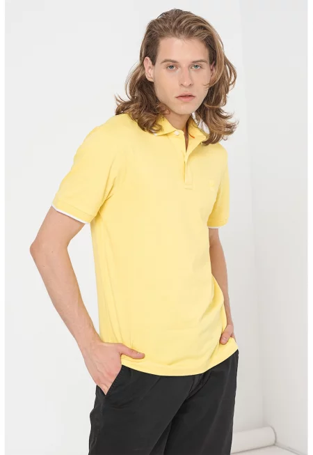 Слим тениска Passertip с яка