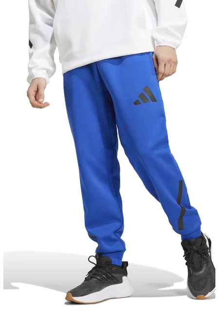 Спортен панталон Z.N.E. - Черен/Кралско Синьо