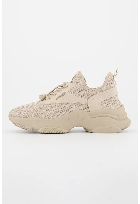 Спортни обувки Match-E с мрежа с лесно обуване - Сив/Сиво-бежов