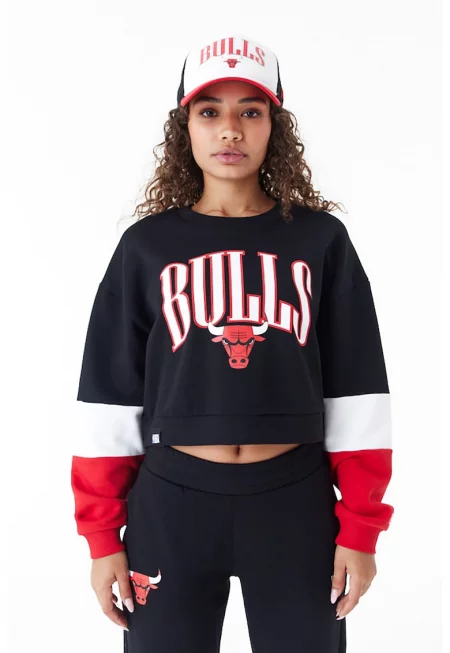 Суитшърт Chicago Bulls с паднали ръкави