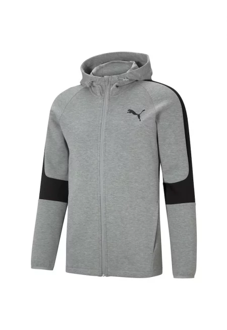 Суитшърт  Evostripe Core Fz - Сив