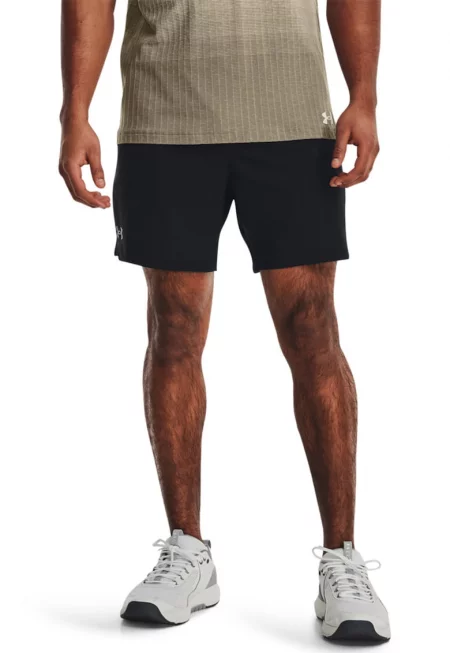 Треннировъчни шорти Vanish с лого - Избеляло черно