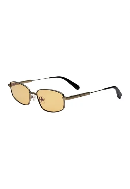 Унисекс слънчеви очила Sera с рамка от неръждаема стомана - Бронз