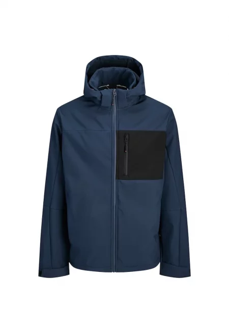 Яке JACK &JONES North Softshell PLS 54382 - Тъмносин