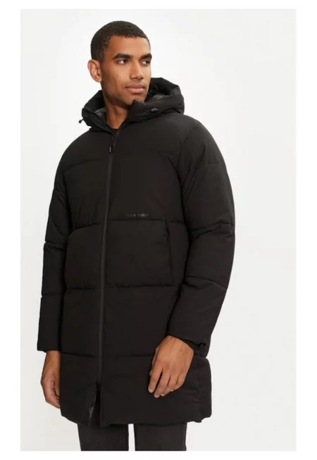 Яке с пух Jack&Jones Vesterbro 12260440 Черен стандартен крой - полиестер