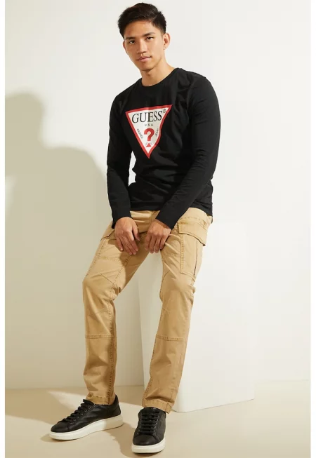 Блуза по тялото с лого