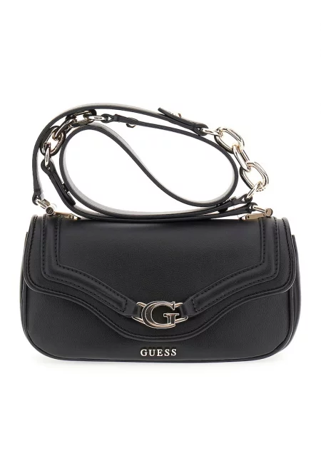 Чанта през рамо от еко кожа с капаче