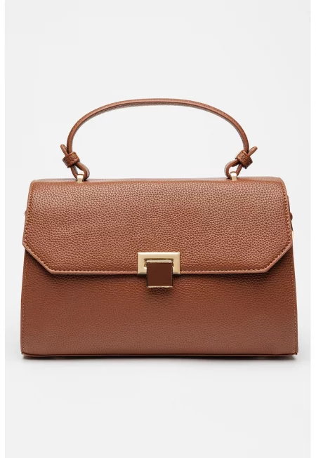 Чанта за рамо от еко кожа с отделяща се презрамка