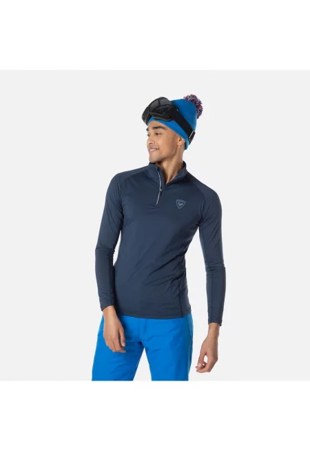 Classique мъжко спортно яке с цип - тъмно синьо - Тъмносин