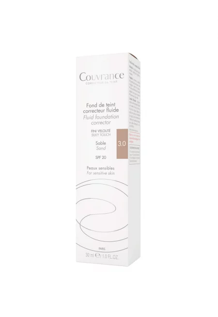 Couvrance SPF 20 течен фон дьо тен - 30 мл